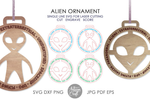 Alien Ornament for Laser Cutting: A Seller’s Review