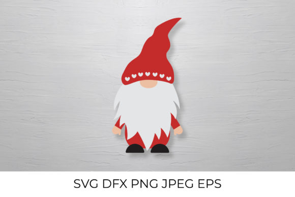 Charming Cute Nordic Gnomie for Embroidery