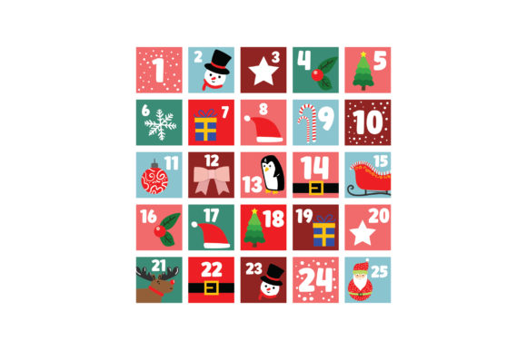 Christmas Advent Calendar Crafts for Digital Sellers