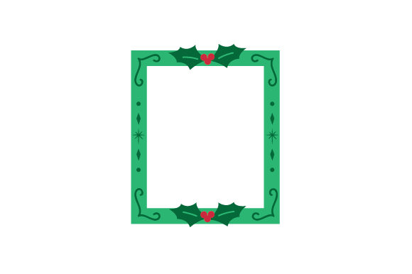 Christmas Border for Crafts and Brand Campaigns
