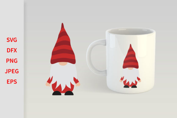 Cute Cartoon Gnomie. Gnome: Perfect for Crafts and Graphics