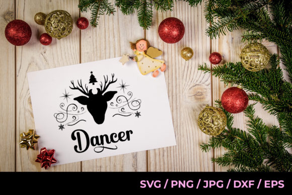 Dancer Vector Graphics: Print Templates for Local Branding