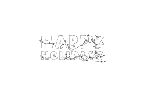 Happy Holidays with Christmas Lights Crafts Review