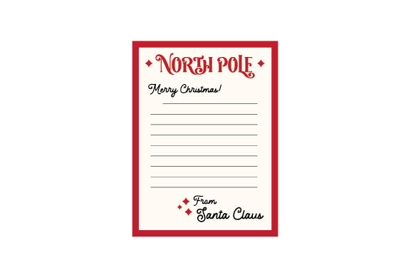 Letter from the North Pole: Christmas Crafts Asset Review